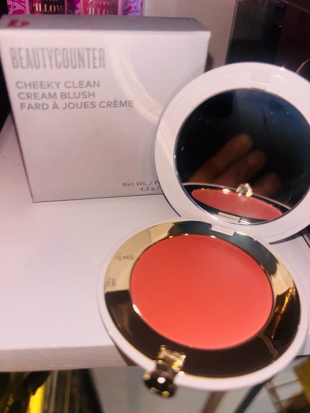 beautycounter Cream Blush in Coral